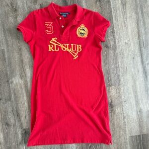 Polo by Ralph Lauren Red Dress